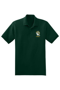 High Quality Customized Logo Men's for <b>Polo</b> T-Shirts Front Back Printed/Embroidered Heavy GSM Knitted Customized Golf T-Shirt - Product Image 4