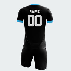 Último Diseño, Conjuntos de Uniformes de Fútbol Personalizados con Impresión Digital Antibacteriana, Parte Delantera Corta, Alta Calidad, Transpirables, de Secado Rápido, Unisex - Product Image 6