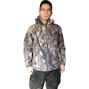 Chaqueta personalizada de Gore-Tex suave para hombre, ligera, con estampado de camuflaje, impermeable, transpirable para invierno, pesca, caza al aire libre - Product Image 2