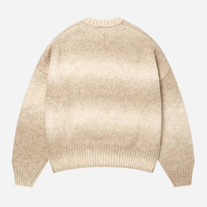 Sweat-shirt en mohair personnalisé pour homme, sweat-shirt en mohair duveteux et pull en mohair tricoté d'hiver de haute qualité - Product Image 5