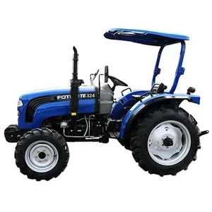 Top Farmการเกษตรรถแทรกเตอร์ล้อขนาดเล็ก 40hp 50hp 60hp 70hp 90hp 100hp 120hp สําหรับขาย