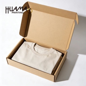 Custom Kraft Corrugated Mailer <b>Box</b> for T-shirt, Shirt, Blouse, Foldable Apparel <b>Shipping</b> Packaging <b>Box</b> with Logo <b>Shipping</b> <b>Box</b> - Product Image 1