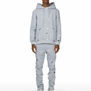 Chándal de Jersey personalizado para hombres que usan tela de secado rápido y opciones de parche de marca para pedidos al por mayor de OEM - Product Image 1