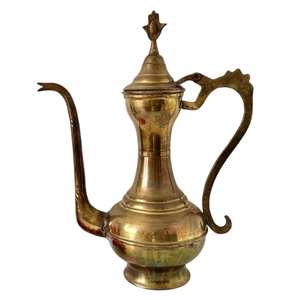 Aftaba de Latón de Alta Calidad con Grabado y Acabado Pulido para Agua Potable, Utensilio de Cocina Vintage de Latón - Product Image 3