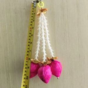 Lotus Buds String for Decorative Indian Tuberose <b>Garland</b> Beautiful <b>Pink</b> Flower <b>Garlands</b> for Home and Wedding Party Decor - Product Image 3