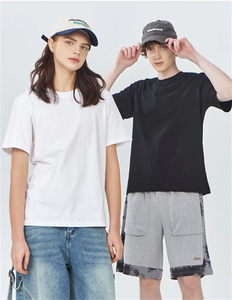 เสื้อยืดสำหรับผู้หญิงใช้ได้ทั้งชายและหญิงผ้าคอตตอนหนาระบายอากาศได้ดี100% 220 GSM - Product Image 6