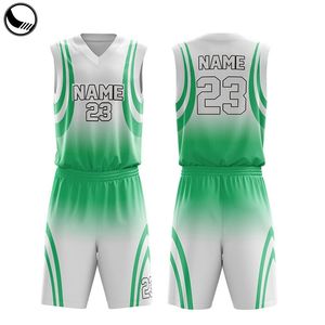 Uniformes d'entraînement personnalisés de haute qualité, style unique, design d'uniformes de basketball par sublimation - Product Image 3