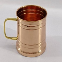 Mug à Moscow Mule gravé sur mesure, artisanal, en cuivre de qualité supérieure, pour bars, hôtels, événements, vente en gros, usine