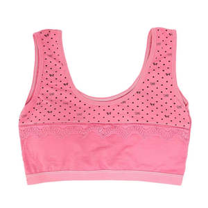 Soutien-gorge en mousse Chase Value Girls Biddies - Coton et élasthanne, taille unique, 8-12 ans, rose - Product Image 1