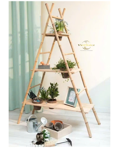 Premium Durable Natural Bamboo <b>Ladders</b>-Vietchoice Hilda Model 90kg Load Capacity 8ft Extended Height Traditional Design Fast - Product Image 6