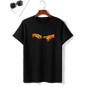 Venta al por mayor de fábrica hecho Slim Fit hombres camiseta por encargo superventas de secado rápido hombres camiseta transpirable para adultos - Product Image 6