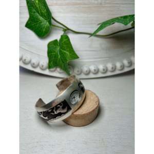 Vintage Wilber Anderson Sterling <b>Silver</b> Fashion <b>Cuff</b> <b>Bracelet</b> - Product Image 2