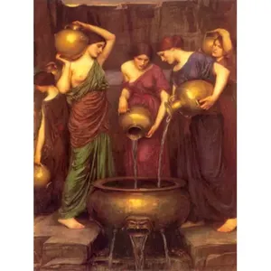 Mural de cerámica John Art Waterhouse Danaids, azulejo #83, Art Deco creativo para pared de oficina, decoración del hogar, hoteles personalizados, restaurantes - Product Image 1