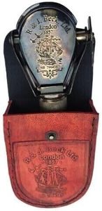 กล้องส่องทางไกลแบบตาเดียวทองเหลืองโบราณกล้องส่องทางไกลสไตล์วินเทจสำหรับการเดินเรือกล้องส่องหนังขัดเงางานประติมากรรมสมัยใหม่ของขวัญจากประเทศจีน - Product Image 2