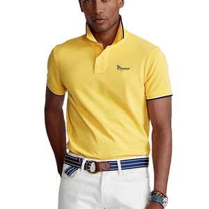 T-shirt en coton de haute qualité, tissu doux au toucher, col classique, style décontracté, respirant, coupe confortable, durable, à porter au quotidien - Product Image 4