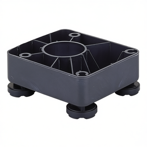 HETTICH Réglateurs de hauteur de base en plastique noir avec patins pour pieds de chaise réglables, lot de 10 - Product Image 3