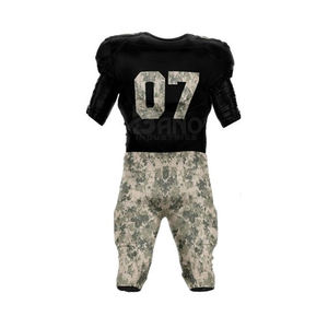 Uniforme de fútbol americano personalizado Material sólido Uniforme de fútbol americano para hombres Hecho en Pakistán - Product Image 4