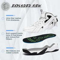 Nouvelles Chaussures de Basketball pour Hommes, Modèle Designer, Professionnelles, Décontractées, Montantes, Légères et Respirantes, Printemps-Été