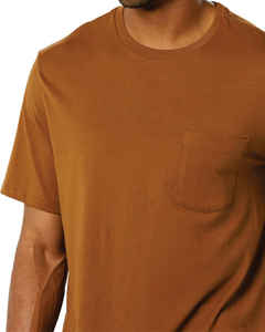 Men's Loose Fit Printed Heavy Knit Short Sleeve T-Shirts with Worsted <b>Fabric</b> Anti-Wrinkle & Quick Dry Features for Casual Wear - Product Image 5