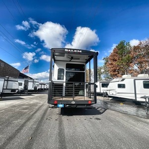 Nouvelles caravanes de voyage 2025 F-o-r-e-s-t R-i-v-e-r Wildwood Grand Lodge 42VERANDA pour l'extérieur, maison mobile, camping-car - Product Image 1