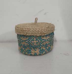 Handmade Round Rattan Woven Waste Bins Lids <b>Wicker</b> <b>Baskets</b> <b>Laundry</b> Hamper Other Home Clothing Storages & Organization Natural - Product Image 3
