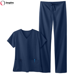 Wholesale New Style Customized Stretchy Hospital <b>Nurse</b> <b>Scrubs</b> Sets Medical <b>Nurse</b> Uniform for Women - Product Image 4