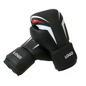 Gants d'entraînement en cuir PU de haute qualité professionnels Confortables Nouveau design Logo personnalisé MMA Boxe Vente directe d'usine - Product Image 4