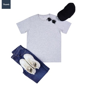 Áo Sơ Mi Nam Áo Phông Thiết Kế Logo In Tùy Chỉnh 100 Cotton Thấp MOQ 150-200 Gram Thường Ngày Unisex Chất Lượng Cao Sản Xuất Tại Thái Lan - Product Image 1