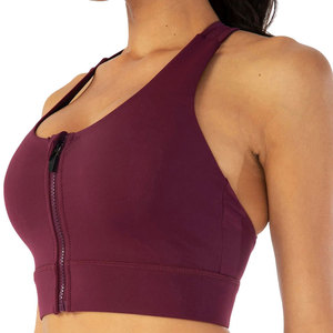 Sujetador Deportivo de Diseño Personalizado para Gimnasio, Ropa Deportiva, Novedad de 2025, Mejor Calidad, Precio Económico, Logotipo Frontal para Mujer, Alto Soporte - Product Image 1