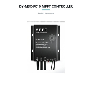Controlador de Carga Solar MPPT DY-MSC-FC10, Entrada de PV Máxima de 550W - Product Image 1