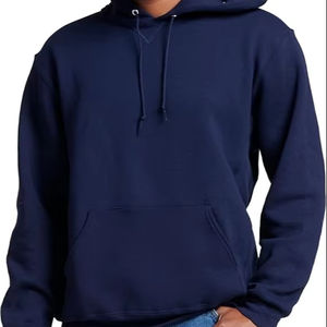 Sweat à capuche pour homme avec polaire en coton, tenue décontractée, polaire pour l'hiver, style streetwear - Product Image 1