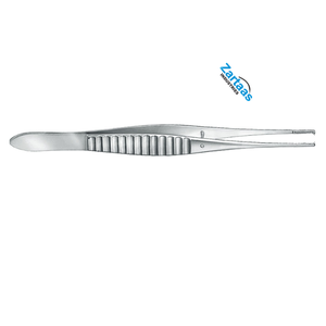 Pinzas de tejido Gillies de acero inoxidable de alta calidad 1x2 dientes 15cm / 6 "Fabricante de instrumentos quirúrgicos - Product Image 6