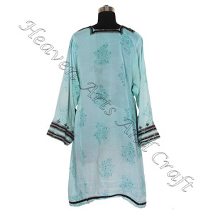 BDR074 Vintage fait à la main Kuchi Balochi robe Vintage bohème du fournisseur indien Vintage broderie à la main bohème Banjara - Product Image 4