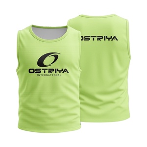 Professional Manufacture Sleeveless Mesh <b>Bib</b> For Soccer Youth Sports Football <b>Training</b> Vest with All Size Available - Product Image 1