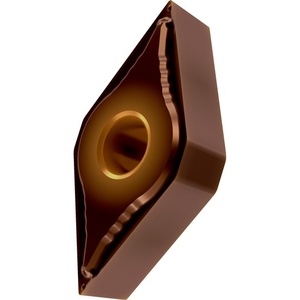 Inserto de Torneado Indexable con Recubrimiento PVD ISO DNMG 150608E-FFT8415 D.5,16mm, Paquete de 10 para Herramientas de Torneado de Metal - Product Image 1