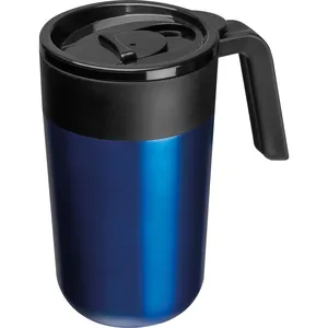 Gobelet isotherme personnalisé en acier inoxydable LISA 400 ml – Mug gadget sur mesure - Product Image 1