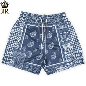 Summer New Trendy Boho Shorts Vintage Oversize Street Sports Shorts pour Femmes Hommes Casual Floral Hawaii Beach Short Pants Swim - Product Image 4