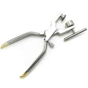 Plaque de Reconstruction Osseuse Droite Manuelle en Acier Caronia pour Instruments Chirurgicaux Dentaires, Coupable et Verrouillable, Certifiée CE - Product Image 6
