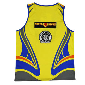 Vêtements de sport personnalisés à séchage rapide pour le fitness avec débardeurs, impression par sublimation, vente en gros - Product Image 2