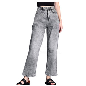 Nuevo Diseño, Pantalones Overol Casuales, Transpirables, de Secado Rápido, para Mujer, Tallas Grandes, Cintura Media, Frente Plano, 100% Algodón, para Primavera - Product Image 1