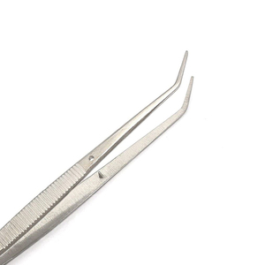 For UL Amin Best Quality Steel Dental Surgical Tweezers Forceps Manual Instrument for Medical <b>Cotton</b> Dress <b>Tissue</b> London College - Product Image 5