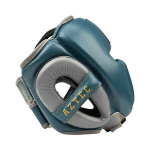 Casco de Boxeo AZTEC Azul/Gris, Equipo Esencial para Protección en el Ring - Product Image 5