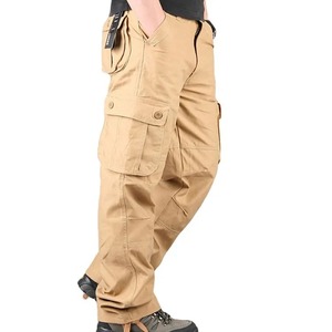 Top Selling Men Sweatpants Multi Pocket Men <b>Trousers</b> Casual <b>Working</b> 100% Cotton Sweatpants Man <b>Trousers</b> - Product Image 6