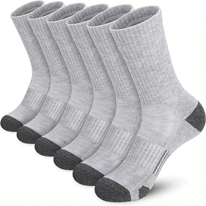 Calcetines Deportivos para Hombre, Nuevos, a la Moda, Hechos a Medida, Transpirables, Cómodos, Elegantes, de Spandex/Poliéster, Anti-Olor, a Precio Económico - Product Image 2