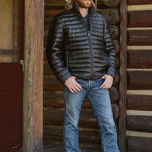 Chaqueta Acolchada de Lona para Mujer con Cuello Alto Estampado, Abrigo de Invierno Cálido y Ligero, Prenda Exterior Elegante a Prueba de Viento de Algodón - Product Image 4