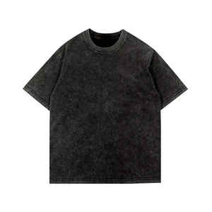 Oem Wholesale Men's Acid Wash <b>T</b> <b>Shirt</b> Streetwear 100% Cotton <b>t</b> <b>Shirts</b> with logo Customize Oversized <b>Vintage</b> <b>T</b>-<b>shirt</b> Custom Logo - Product Image 5