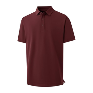 <b>Men</b> Golf Polo <b>Shirt</b> Premium Fabric Short Sleeve Comfortable <b>Stretch</b> Moisture Control Sports Polo with Custom Logo Wholesale - Product Image 1