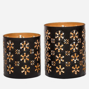Home Decor Hurricane Metal Candle Holder - Product Image 3