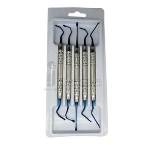 Kit de perçage d'un tunnel VISTA 5pcs Instruments de chirurgie dentaire en acier inoxydable Sinus Lift Vista Set d'instruments équipements dentaires - Product Image 5