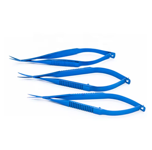 Instrumentos quirúrgicos oftálmicos 12,5 cm titanio capsulotomía Vannas tijeras conjuntiva tijeras - Product Image 5